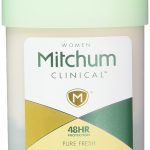 Women's Deodorant by Mitchum, Clinical, Soft, Solid Antiperspirant Deodorant, Powder Fresh, 1.6 Oz (Pack of 1)